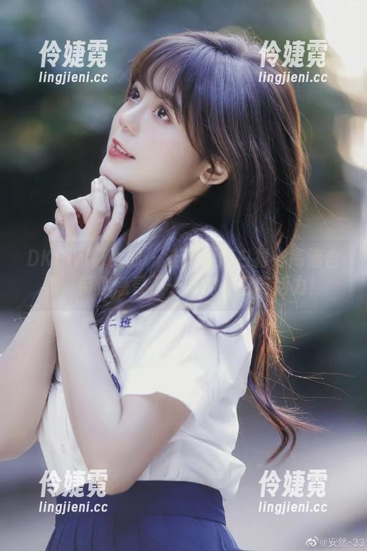 DKGirl御女郎 - 让厉雯娜白衬衫高清合集，带你感受不一样的青春与活力！-伶婕霓