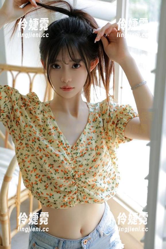 IMiss爱蜜社 - 海边浪花与Flower朱可儿的全套写真，原图记录难忘的瞬间-伶婕霓