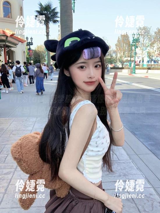 MFStar模范学院 - 高清原图呈现陈怡曼双马尾的灵动俏丽，焕发别样青春气息-伶婕霓