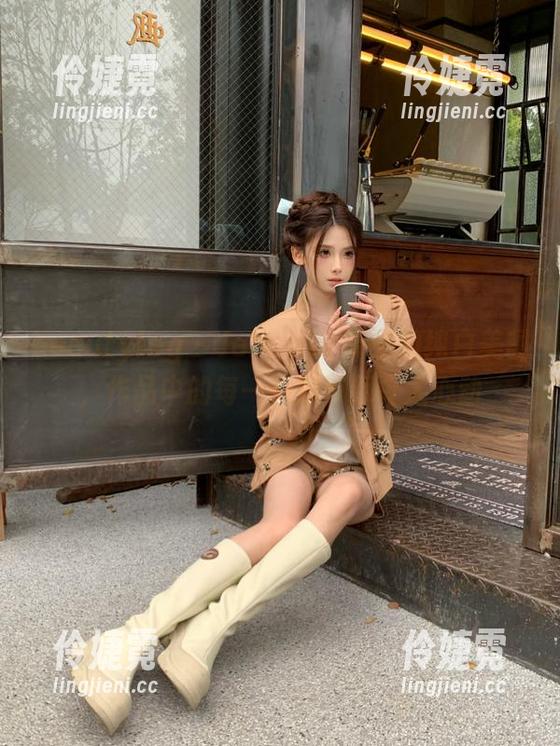 beautyleg - Jennifer带来的纯白美图，作品中的每一处细节都令人心动-伶婕霓