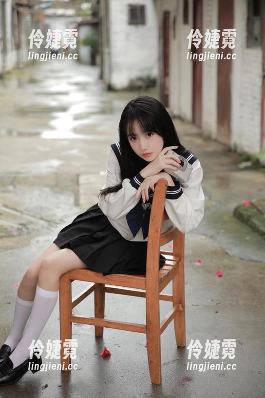 pans - 沁沁的白丝魅影，无圣光写真合集，表达心灵深处的独特意境-伶婕霓