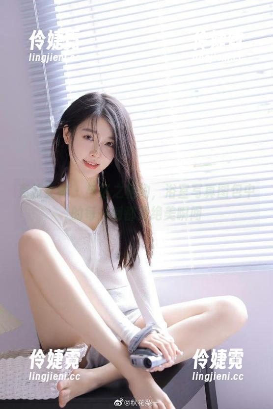 克拉女神 - 与忆之相约，浴室写真图包中的每一刻都是绝美瞬间-伶婕霓