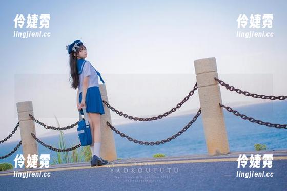 探索咬一口兔娘的世界，观看她与Mr.Chu共同呈现的海音旋律写真，令人心动不已！-伶婕霓