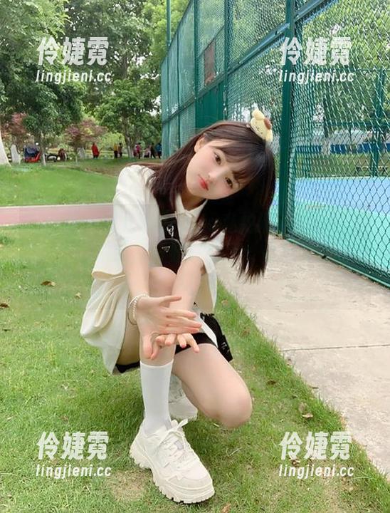 微密圈 - 果儿Victoria私拍清新绿丝袜套图，我的心脏又开始狂跳了，你们准备好了吗？-伶婕霓