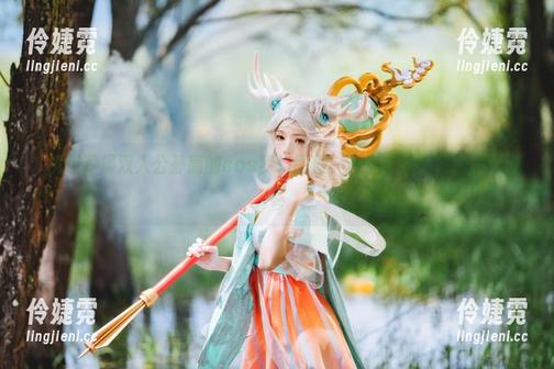 桜桃喵专属双人公孙离的cos梦幻图册，开启奇妙之旅的视觉盛宴-伶婕霓