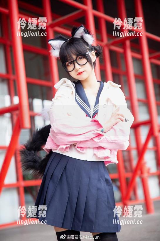 奇幻世界里的猫君君MaoJun与妹妹，带给你前所未有的美图和套图体验！-伶婕霓