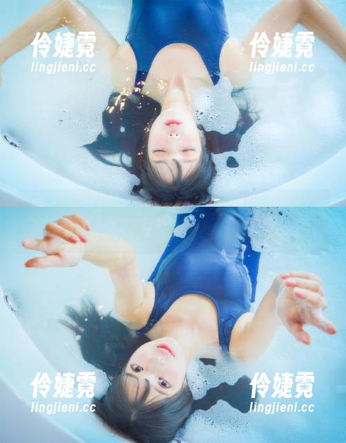 秀人网 - 白色的轻盈与唯美：区静瑶精心打造的图包里原图的妩媚时光-伶婕霓