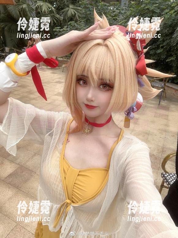 秋楚楚不秃头为您呈现无圣光的真实诱惑：独家贝尔法斯特女仆写真原图-伶婕霓