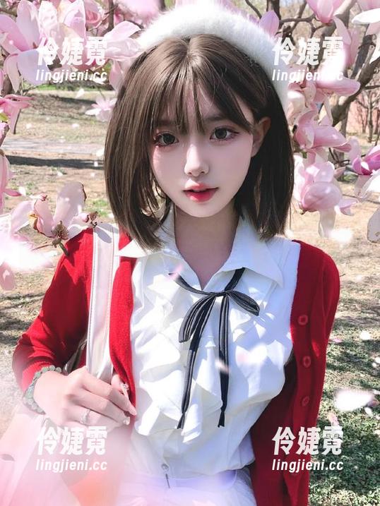 语画界 - Miko酱的红裙高清写真资源，让每个画面都充满故事感-伶婕霓