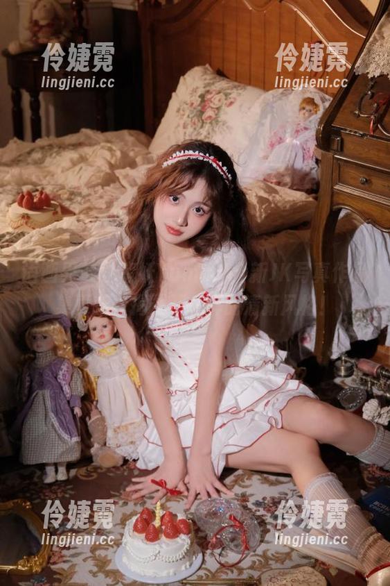 语画界 - 小蛮妖Yummy全新JK写真作品集更新，揭开不一样的清新风格！-伶婕霓