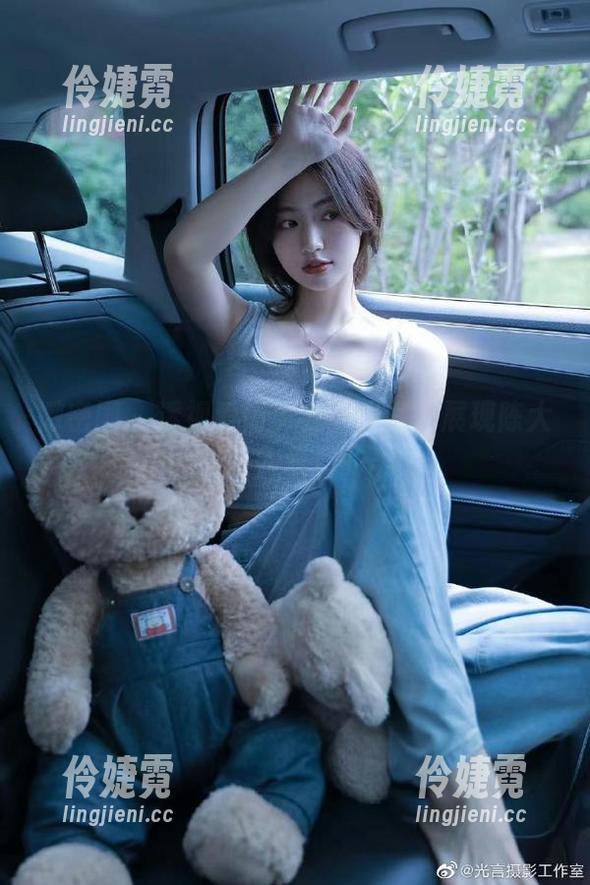 微密圈 - 透视爱情：无圣光写真展现陈大小姐坠入爱河的美丽-伶婕霓